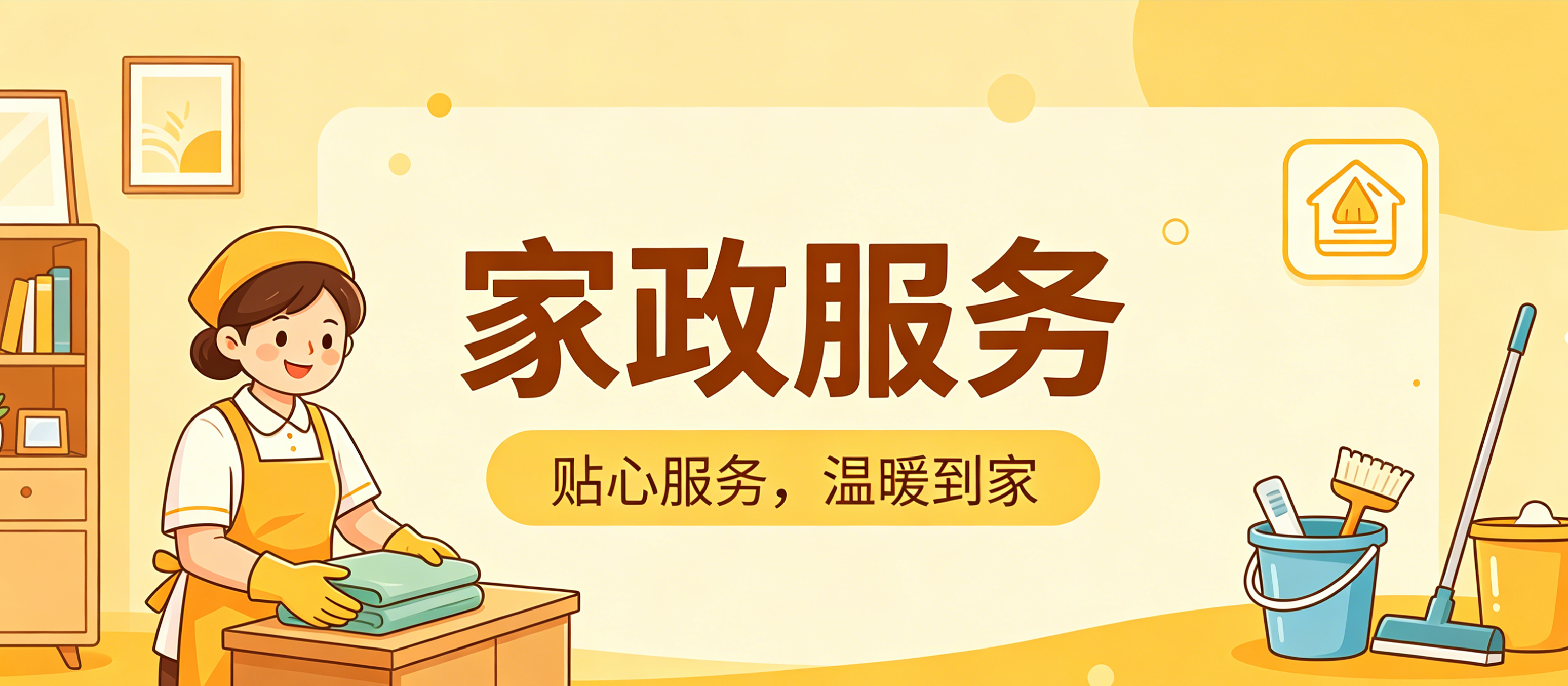 家政服务小程序案例｜J9国际集团打造简约精致UI服务平台