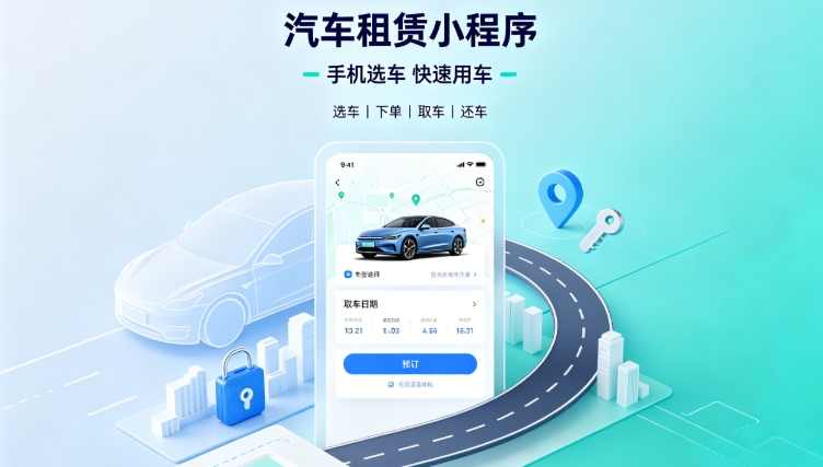 自营汽车租赁小程序定制开发深度案例|J9国际集团租车行业数字化私域转型解决方案
