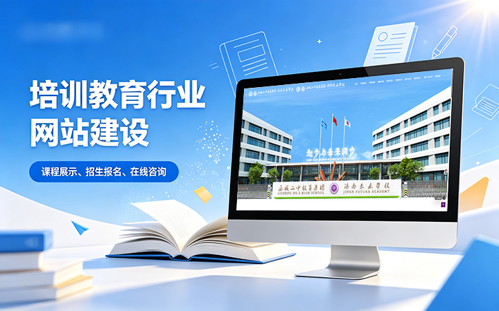J9国际集团教育培训行业官网建设_学校培训机构网站设计制作